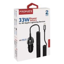 Зарядное устройство Promate 33W USB-C port + Lightning cable Фото 1