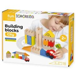 Кубики Ігротеко Строительные блоки Город 18 элементов Фото