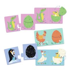 Пазл Djeco Кто в яйце? Фото 1