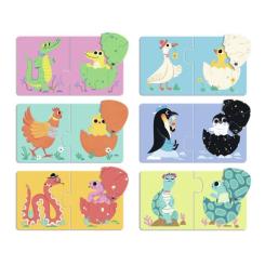 Пазл Djeco Кто в яйце? Фото 2