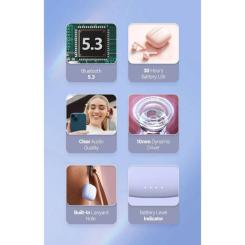 Наушники Vention Elf Earbuds E03 Purple Фото 4