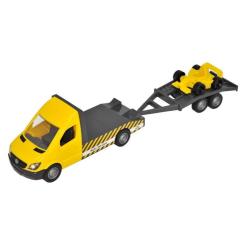 Спецтехника Tigres Mercedes-Benz Sprinter эвакуатор с лафетом (желтый Фото 1