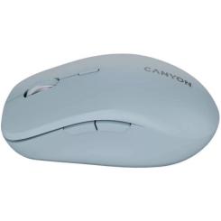 Мышка Canyon MW-12 Wireless/Bluetooth Blue Фото 5