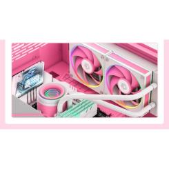 Система жидкостного охлаждения ID-Cooling FX240 INF Pink Фото 11