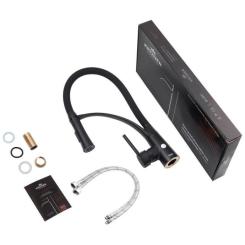 Смеситель Kroner Ersel-SCH03393BLK Фото 7