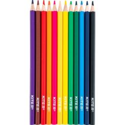 Карандаши цветные Kite Classic 12 кольорів Фото 2