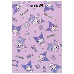 Блокнот Kite Kuromi A5, 50 листов, клетка Фото