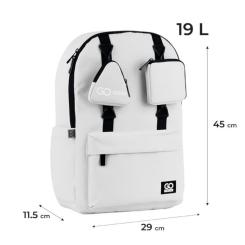 Рюкзак школьный GoPack Education Teens 178 сірий Фото 1