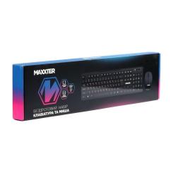Комплект Maxxter KMS-WCM-02B-UA Wireless UA Black Фото 4