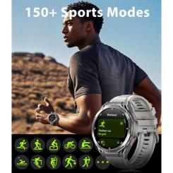 Смарт-часы OUKITEL BT12 Grey Фото 9