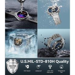 Смарт-часы OUKITEL BT12 Grey Фото 8