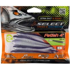 Силикон рыболовный Select Fetish 4" 280 (5 шт/уп) Фото 1