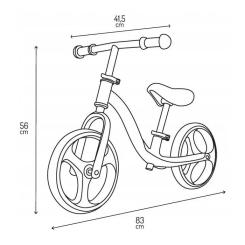 Беговел MoMi ISOKA LED beige Фото 6