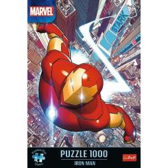Пазл Trefl Premium Marvel Heroes Залізна людина 1000 елементі Фото 1