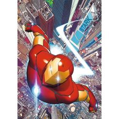 Пазл Trefl Premium Marvel Heroes Залізна людина 1000 елементі Фото 2