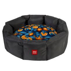 Лежак для животных WAUDOG Relax "Апельсины" L Фото