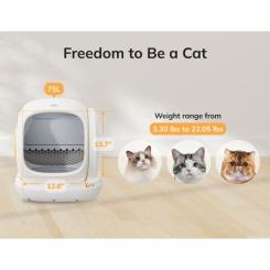 Туалет для кошек Ubpet Smart Cat Litter Box Фото 10
