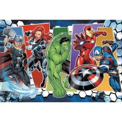 Пазл Trefl The Avengers Мстители Непобедимые 60 элементов Фото 1
