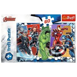 Пазл Trefl The Avengers Мстители Непобедимые 60 элементов Фото 2