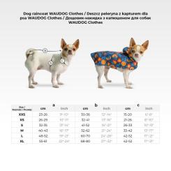 Дождевик для животных WAUDOG Clothes з капюшоном "NASA21" XL Фото 4
