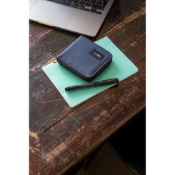 Кошелек Pacsafe RFIDsafe zip around wallet Темно-синій Фото 6