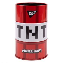 Подставка для мелочей Yes бочка Minecraft метал, червоний Фото