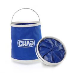 Ведро складное СИЛА 11 л blue Фото