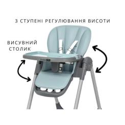 Стульчик для кормления FreeON Kai, бірюзовий Фото 3