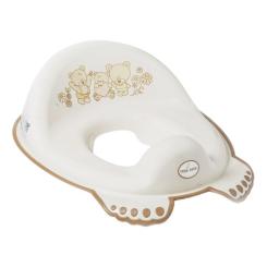 Накладка на унитаз Tega Baby Teddy Bea антиковзка, beige Фото