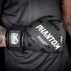Боксерские перчатки Phantom APEX Velcro Black 12 унцій Фото 9