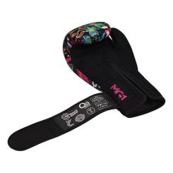 Боксерские перчатки RDX FL-3 Floral Black 8 унцій Фото 2