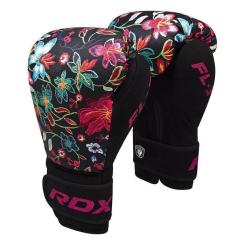 Боксерские перчатки RDX FL-3 Floral Black 8 унцій Фото 6