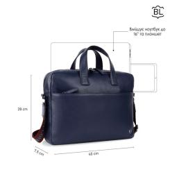 Сумка Brampton London Commandeer Navy Фото 9