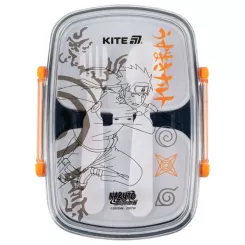 Ланч-бокс детский Kite Naruto з наповненням 750 мл Фото 1