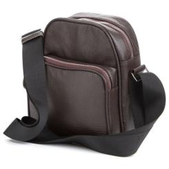 Сумка Shvigel Мессенджер Коричневая Фото 4