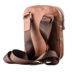 Сумка Shvigel Чоловіча шкіряна Руда Фото 1