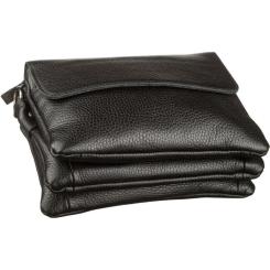 Сумка Shvigel Мужская кожаная Черная Фото 7