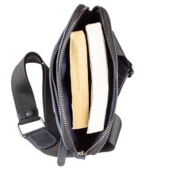 Сумка Shvigel Из винтажной кожи Синяя Фото 5