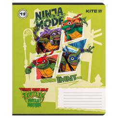 Тетрадь Kite Ninja Turtles, 12 листов, линия Фото 9