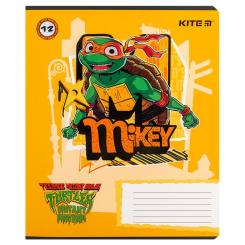 Тетрадь Kite Ninja Turtles, 12 листов, линия Фото 11