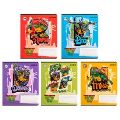 Тетрадь Kite Ninja Turtles, 12 листов, линия Фото