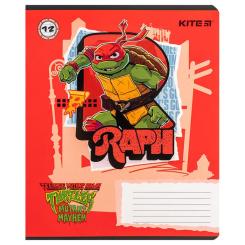 Тетрадь Kite Ninja Turtles, 12 листов, линия Фото 3