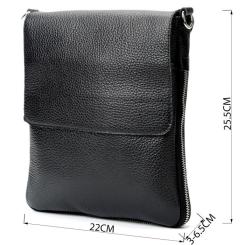 Сумка Shvigel Кожаная Черная Фото 2