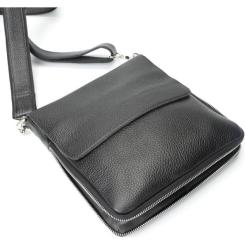 Сумка Shvigel Кожаная Черная Фото 7