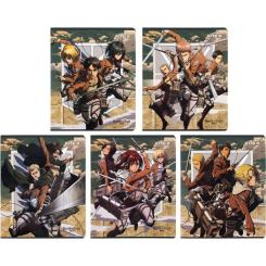 Тетрадь Kite Attack on Titan, 24 листа, клетка Фото