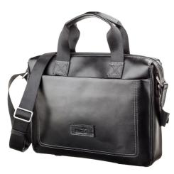 Сумка Shvigel Кожаная Черная Фото