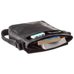 Сумка Shvigel Винтажная кожаная Черная Фото 4