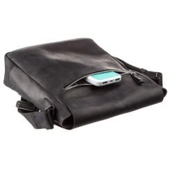 Сумка Shvigel Винтажная кожаная Черная Фото 6