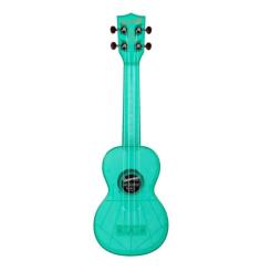 Укулеле Kala Waterman Fluorescent Blue Soprano Ukulele Фото 1