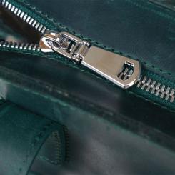 Сумка Shvigel Кожаная винтажная Зеленая Фото 6